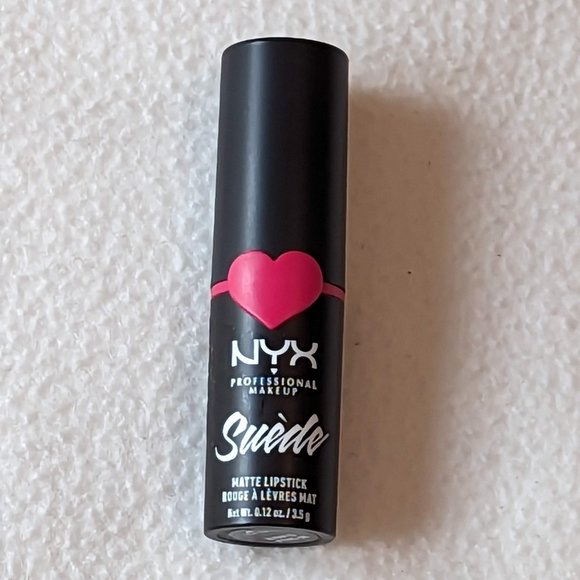 Suede Matte Lipstick CLINGER (Hot Pink) Lightweight Vegan NYX - Picture 6 of 12